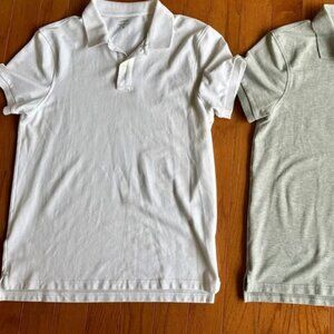 J.crew M Flex Pique Polos